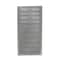 Mind Reader Silver 10-Compartment Mesh Desk Organizer